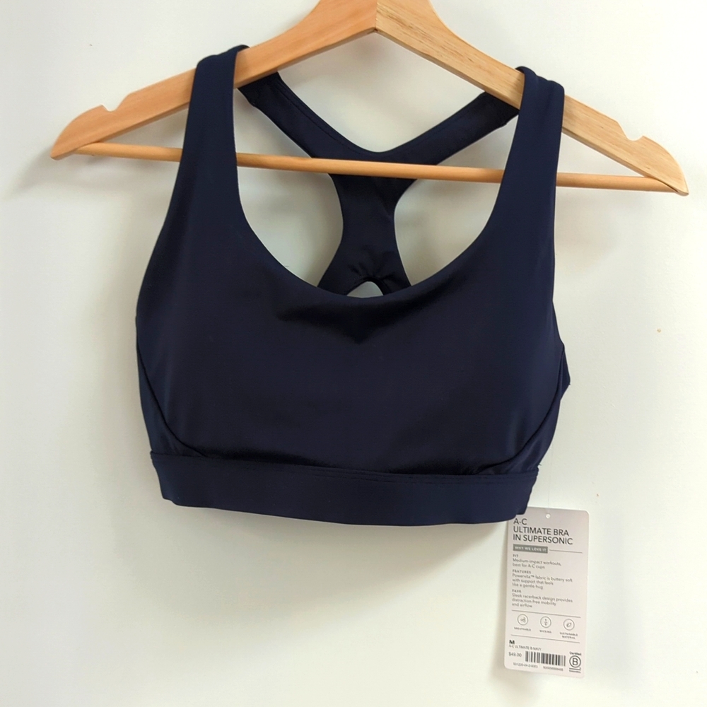 Athleta ultimate bra in supersonic